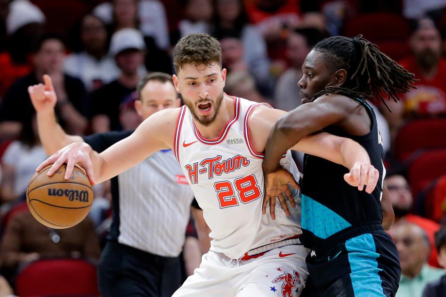 [图]NBA-申京28分杜兰特20+8 火箭险胜开拓者